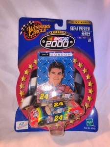 Winners Circle NASCAR 2000 Sneak Preview Series Jeff Gordon #24 164 Scale Die-Cast Car and Collector Card Set