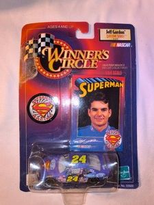 Vintage 1999 Winners Circle Jeff Gordon #24 Superman 164 Scale Diecast Car