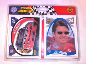 Vintage Jeff Gordon #24 NASCAR StickersDecals