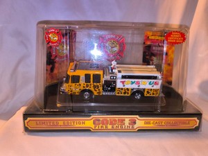 Toys R Us Exclusive Code 3 Ferrara Inferno Pumper