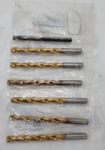 Quantity 7 Jobber Drills, 2764 In and 2164 In., HSS  Cle-Line  Model C18653 &amp CL18017