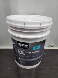 Dynasty Adirondack Blue (N480-5) Semi-Gloss Exterior Stain-Blocking Paint &amp Primer, 5 Gallon  Behr  Model 565305  Est. Retail $381