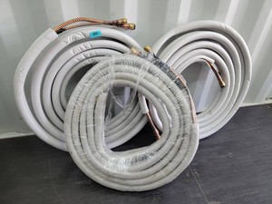 READ DESCRIPTION  Copper HVAC Line Sets (Lot of 3)