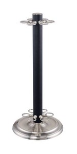 Players Billiard Cue Stand (Brushed Nickel)  Z-Lite  Model CSMBBN  Est. Retail $154