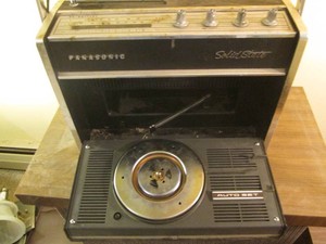Vintage Panasonic AMFM Solid state radio-record player