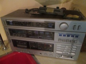 SounDesign AMFM dual tape cassette stereo receiver
