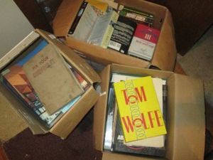 Collection of vintage automotive manuals, misc books and other reading materials