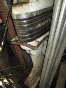 Vintage Mercury four outboard boat motor unknown functionality