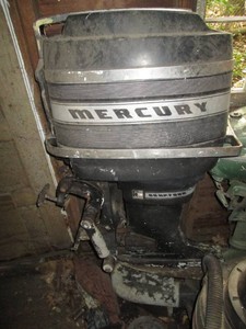 Vintage Mercury Kiekhaefer merc 650 outboard boat motor unknown functionality