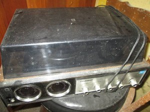 Vintage Panasonic field effect transistor stereo record player