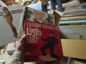 Variety of assorted vintage vinyl record albums