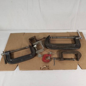 Lot of Assorted C-Clamps