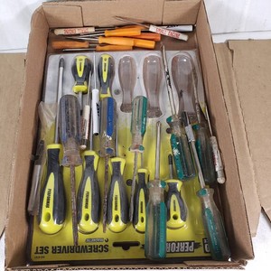 Lot of Screwdrivers Including Performax Set (not complete) and Others