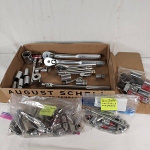 Craftsman Socket and Ratchet Tools with Accessories - Including 14 and 38 drive