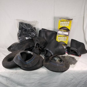 Lot of Heavy Duty Inner Tubes for Lawn & Garden Equipment Including Kenda and Firestone, Various Sizes