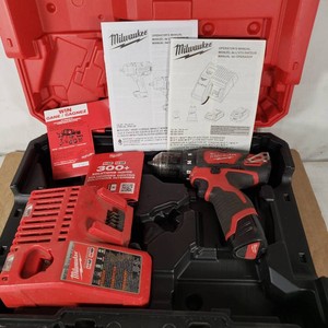 Milwaukee M18 Fuel Drill/Driver, Case, Battery, and Charger