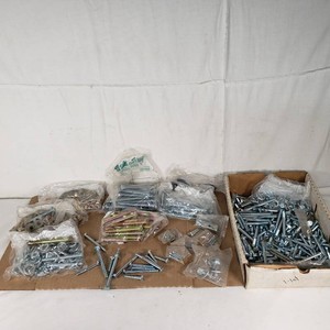 Lot of Various Bolts and Nuts and Washers