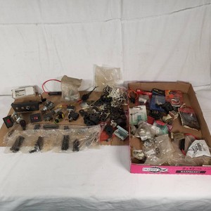 Assorted Electrical and Hardware Components