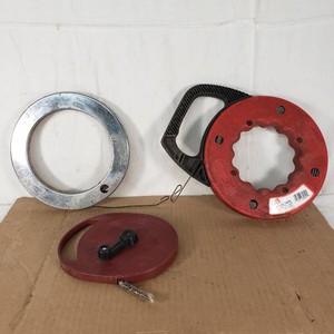 Gardner Bender Steel Tape, and Holub Industries Pipe Cleaner