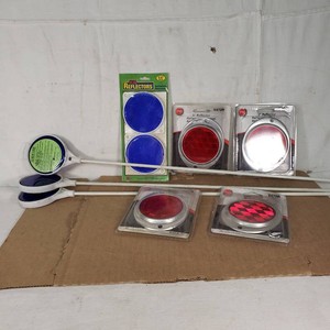 Reflectors and driveway markers including HY-KO and PM 3 Reflectors