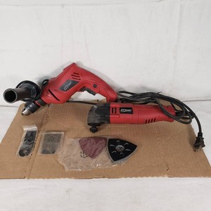 Tool Shop 12 Hammer Drill and 1.5 Amp Multi-Function Tool