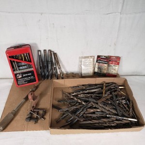 Rhino Tools Titanium Partial Drill Bit Set, Assorted Drill Bits, and Spiracut Zip Bits