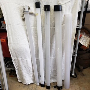 Lot of 4 Light Fixtures with Power Cords