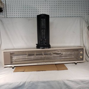 Comfort Zone Tower Heater and Rival Baseboard Heater