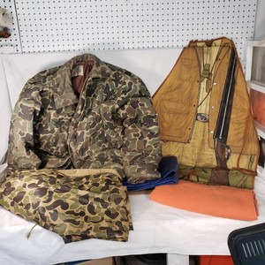 RedHead Camouflage Hunting Jacket (Size L) and Salamander Hunter Apron