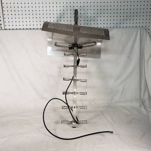Antenna Signal Booster with Adjustable Elements and Coaxial Cable