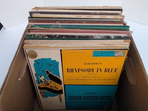 Box Lot Classical & Big Band Vinyl LP Records RCA Victor Columbia