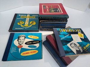 Vintage 78 RPM Record Album Lot Sinatra Lanza Lombardo South Pacific