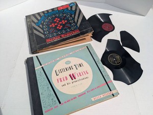 Vintage 78 RPM Record Album Lot RCA Victor Marian Anderson Decca