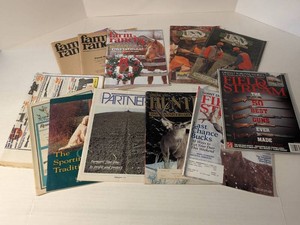 Mixed Hunting Farm Magazine Catalog Ephemera Lot Field & Stream Dunns