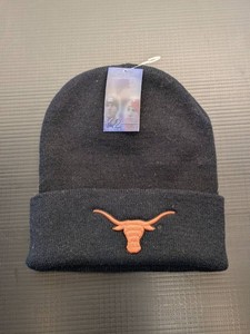 Top of the World Texas Longhorns Reversible Knit Beanie Black NCAA