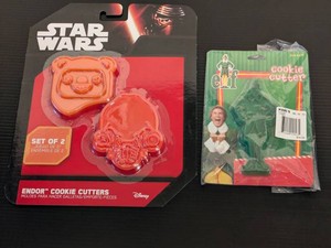 Star Wars Endor and Elf Licensed Character Cookie Cutters
