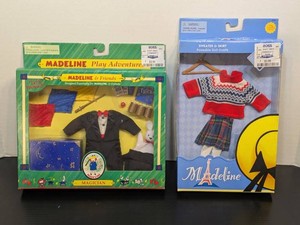 Vintage Madeline Doll Outfit Sets Magician & Sweater Skirt Boxed