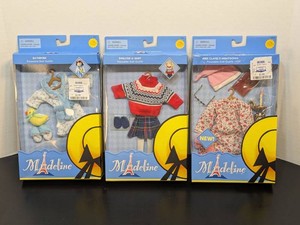 Learning Curve Madeline Doll Outfit Set Bathrobe Sweater Nightgown