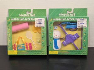 Madeline Accessories Ski & Sports Sets for 8in Poseable Doll NOS