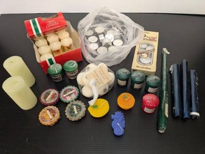 Yankee Candle Mixed Candle Lot Votives Tealights Pillars Tapers