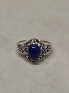 Sterling Silver Lapis Lazuli Ring