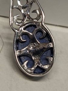 Sterling Silver Lapis Lazuli Pendant