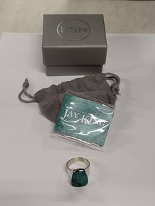Jay King Sterling Silver Turquoise Ring Size 10 HSN Mine Finds