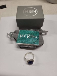 Jay King Mine Finds Sterling Silver Lapis Lazuli Ring Size 10