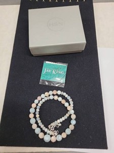 Jay King Mine Finds Gemstone Bead Necklace Sterling Silver Clasp