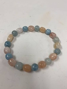 Jay King Mine Finds Multicolor Beryl Stretch Bracelet 925 with Box