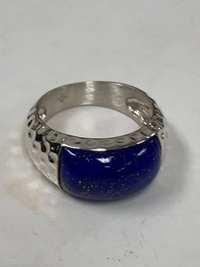 Jay King Mine Finds Sterling Silver Lapis Lazuli Ring Approx Size 10 Box