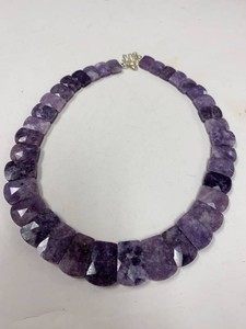 Jay King Mine Finds Lepidolite Sterling Silver Necklace w Box