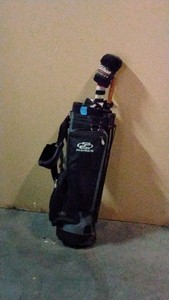 Black golf bag