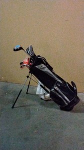 Black golf bag
